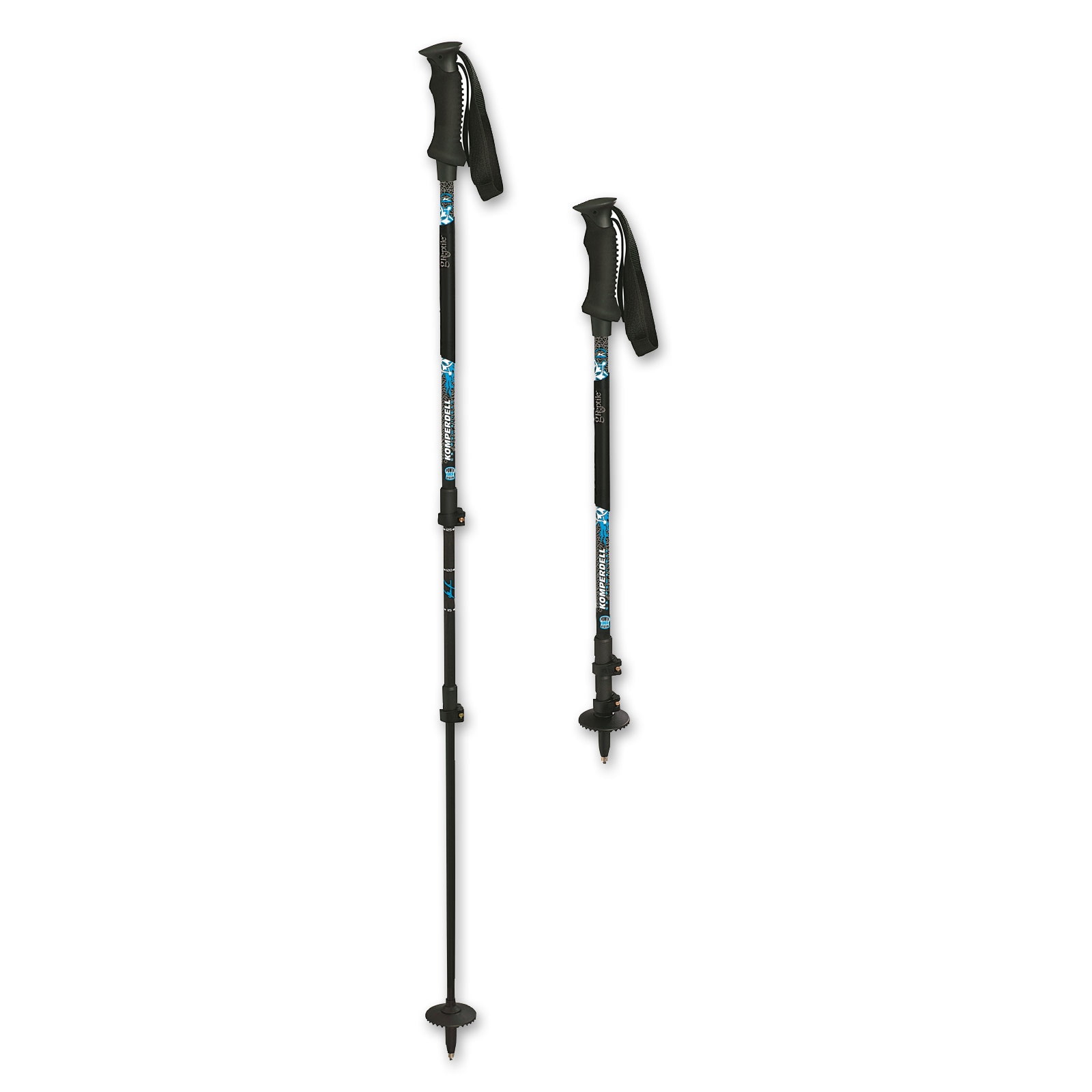 komperdell carbon powerlock trekking poles