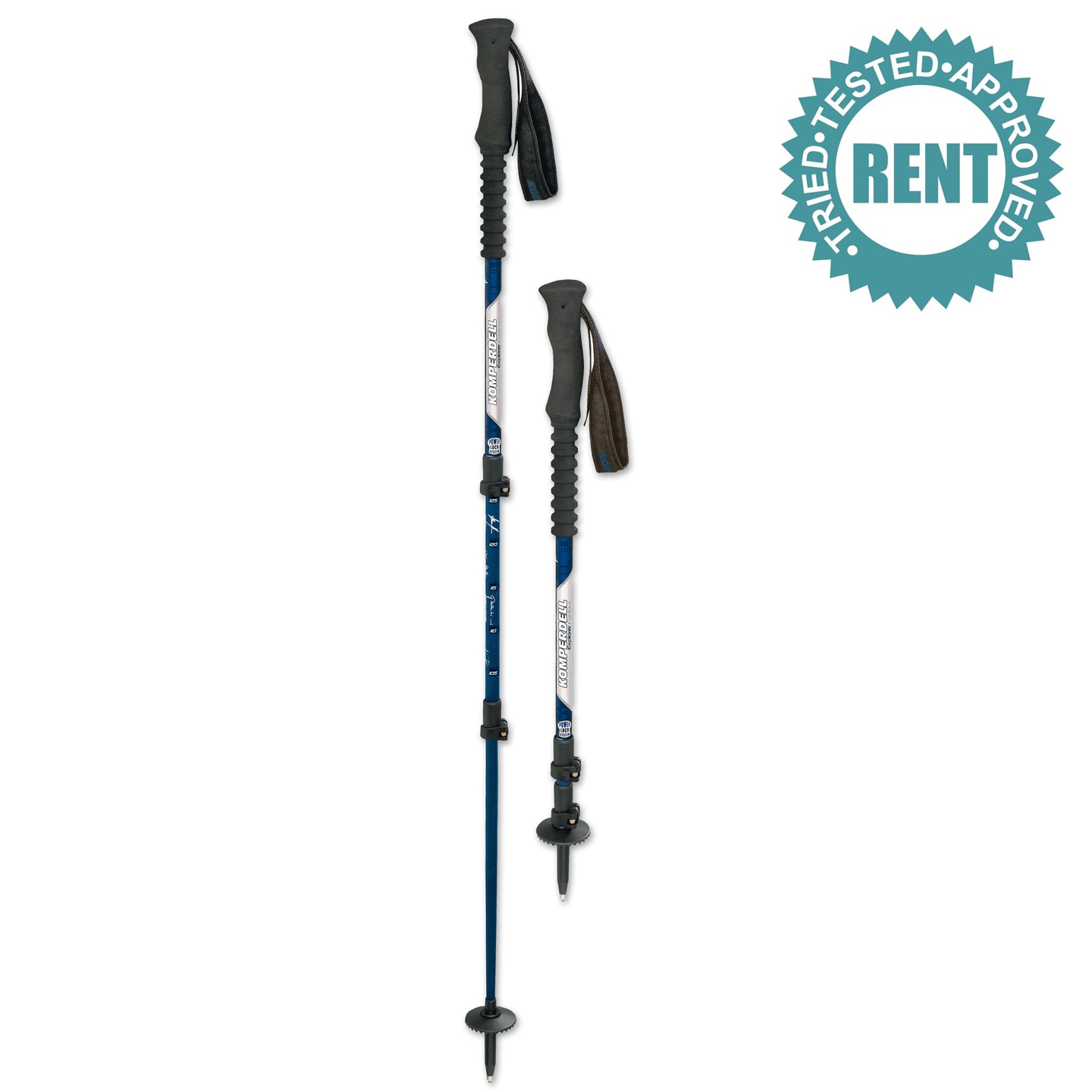 Rent Trekking Poles-Delivered to Ship